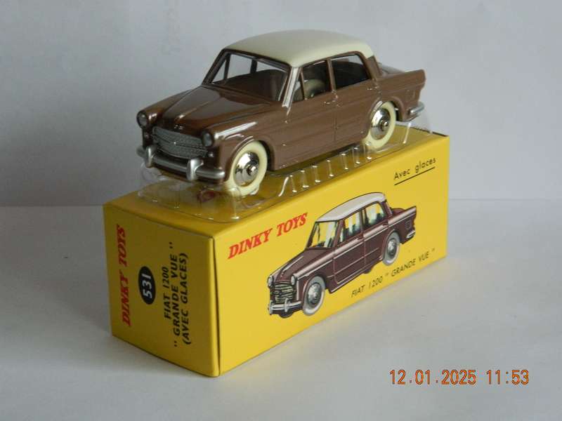 DEAGOSTINI - DINKY TOYS  -  531  -  FIAT 1200