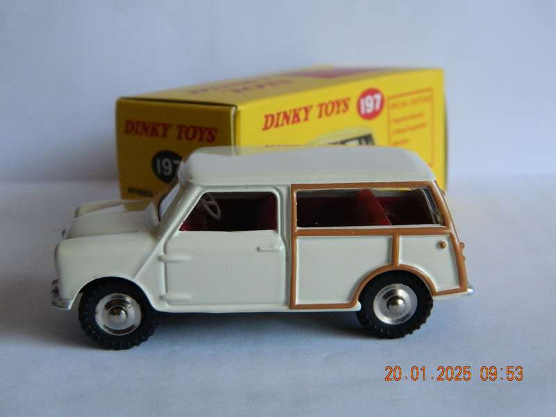 DEAGOSTINI - DINKY TOYS  - 197  -  MORRIS MINI-TRAVELLER