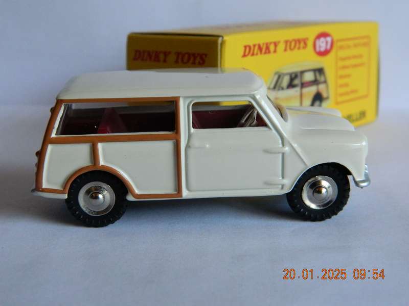 DEAGOSTINI - DINKY TOYS  - 197  -  MORRIS MINI-TRAVELLER