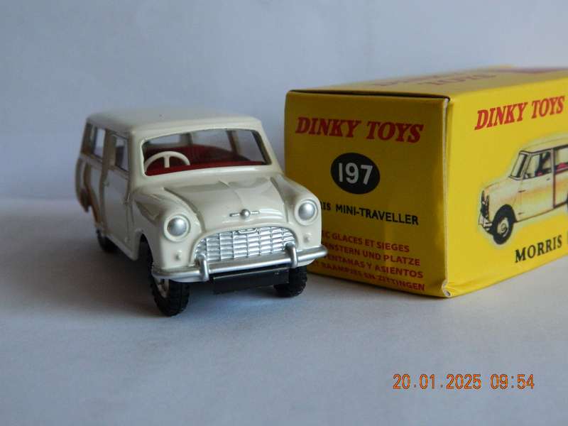 DEAGOSTINI - DINKY TOYS  - 197  -  MORRIS MINI-TRAVELLER