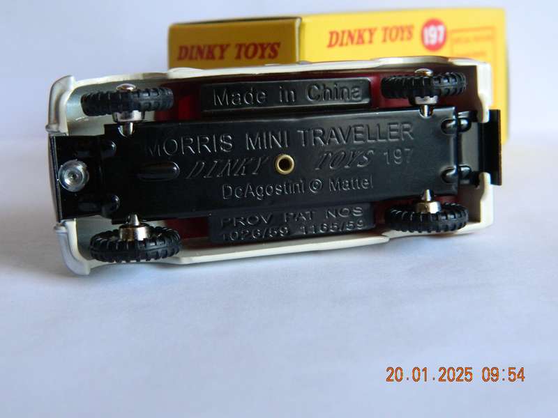 DEAGOSTINI - DINKY TOYS  - 197  -  MORRIS MINI-TRAVELLER