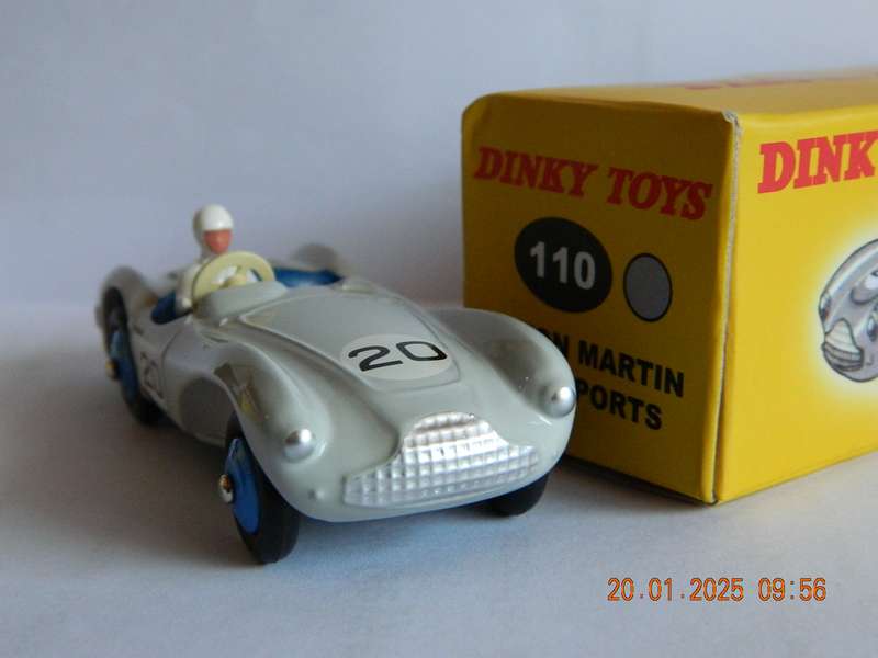 DEAGOSTINI - DINKY TOYS  - 110  -  ASTON MARTIN DB3S