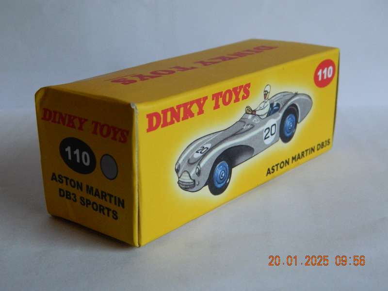 DEAGOSTINI - DINKY TOYS  - 110  -  ASTON MARTIN DB3S