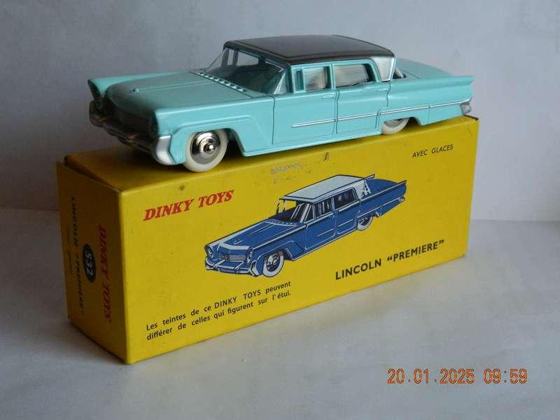 DEAGOSTINI - DINKY TOYS  -  532  -   LINCOLN "PREMIERE"