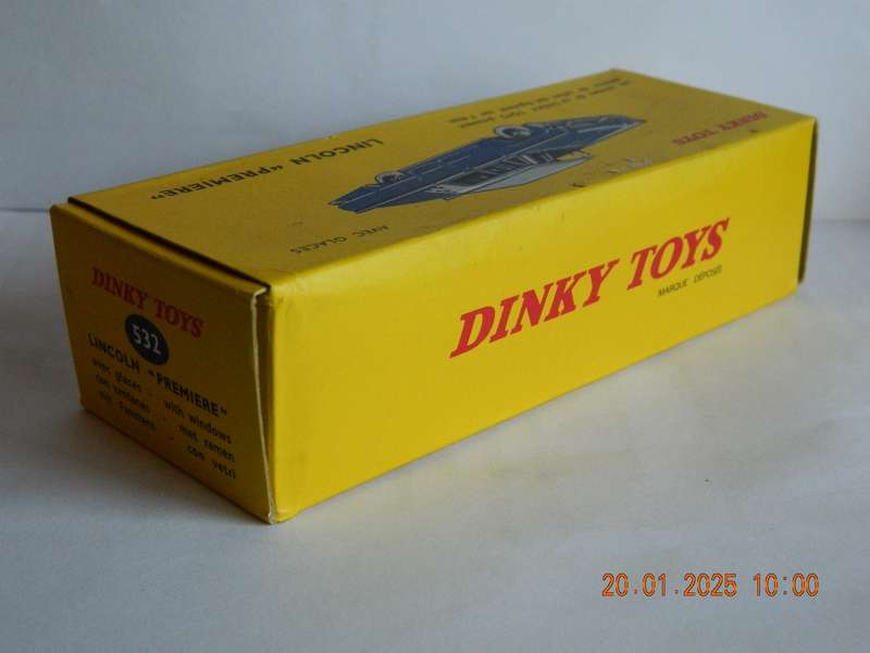 DEAGOSTINI - DINKY TOYS  -  532  -   LINCOLN "PREMIERE"