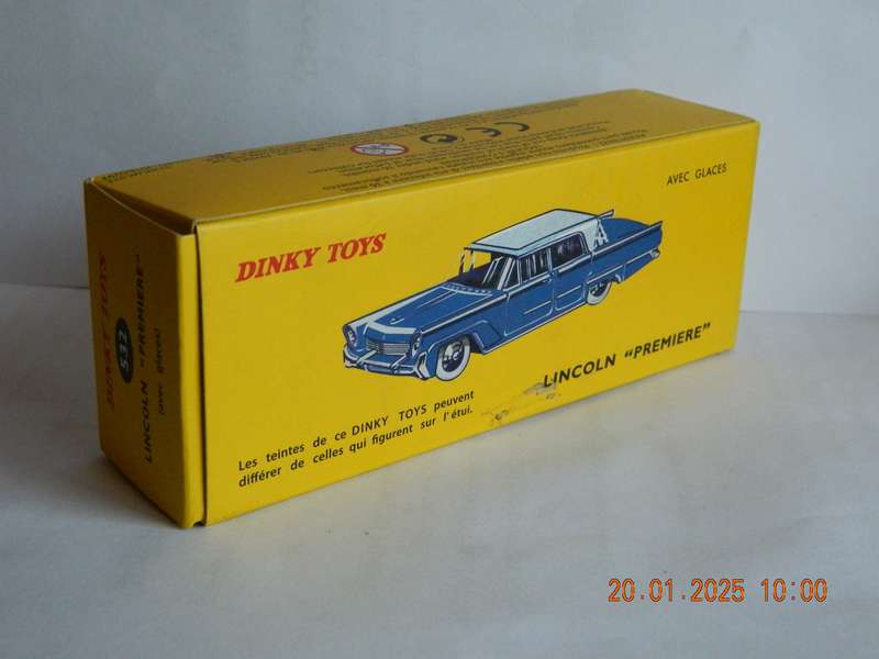 DEAGOSTINI - DINKY TOYS  -  532  -   LINCOLN "PREMIERE"