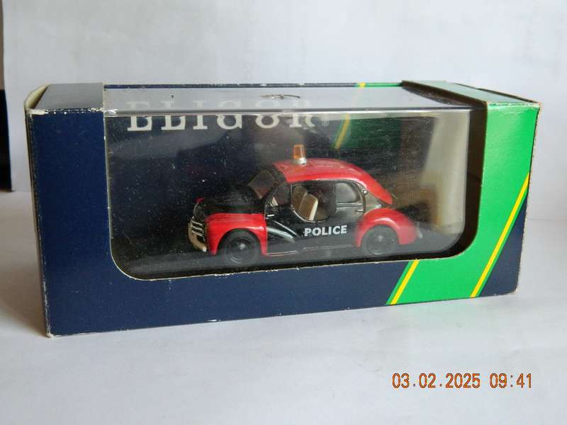 ELIGOR  -  100785  -  RENAULT 4 CV  POLICE MONEGASQUE