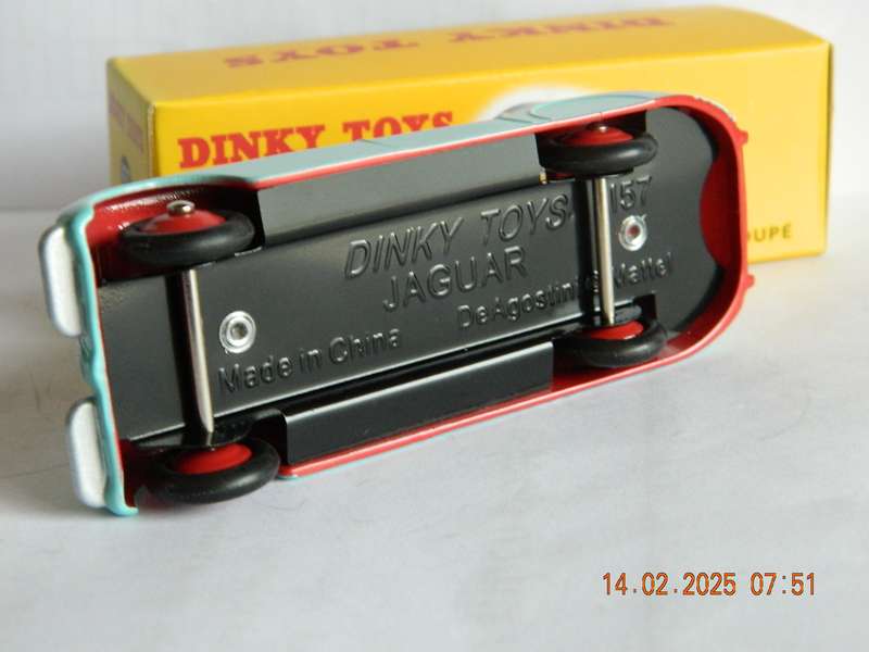 DEAGOSTINI - DINKY TOYS  -  157  -  JAGUAR  XK120 COUPE