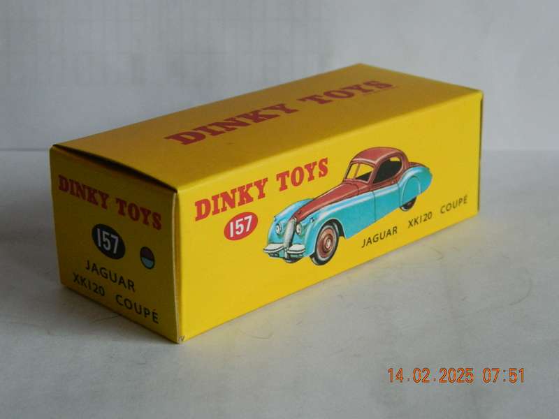 DEAGOSTINI - DINKY TOYS  -  157  -  JAGUAR  XK120 COUPE