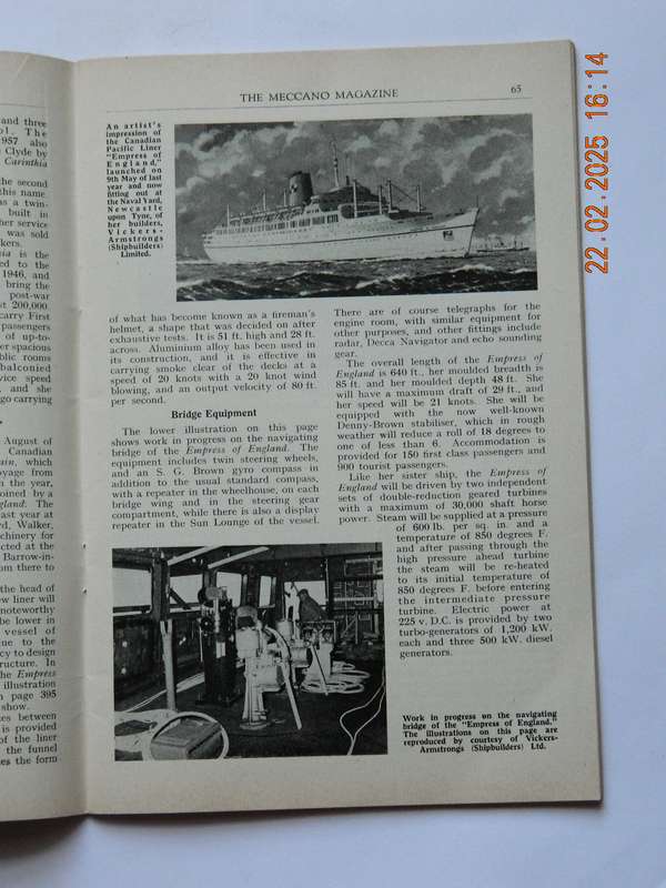 DINKY TOYS  -  MECCANO MAGAZINE  -  VOL. XLII  NO. 2  -  FEBRUARY  1957