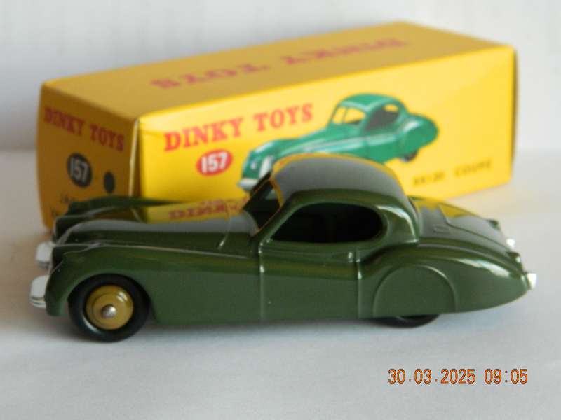 DEAGOSTINI - DINKY TOYS  -  157  -   JAGUAR  XK 120 COUPE