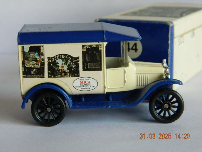 MATCHBOX  -  MB44  -  1921  MODEL 'T' FORD VAN  -  VERY SPECIAL EDITION