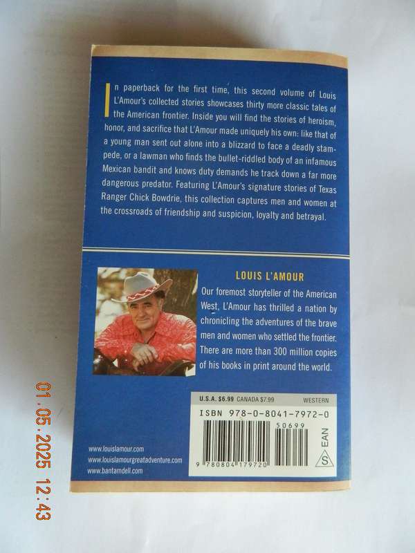 COLLECTED SHORT STORIES -  LOUIS L'AMOUR -  VOLUME TWO  -  ( 30 STORIES)