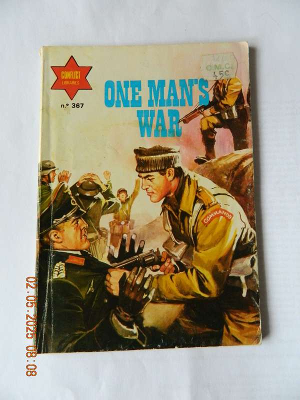 CONFLICT PICTURE LIBRARY -  NO.  367  -  ONE MAN'S WAR