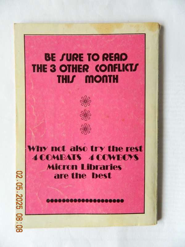 CONFLICT PICTURE LIBRARY -  NO.  367  -  ONE MAN'S WAR