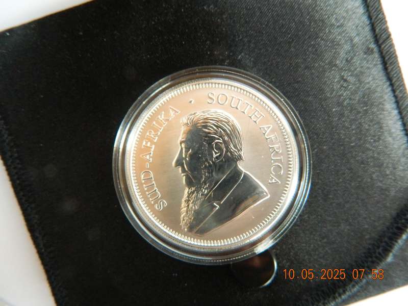 2017  -  1 OZ.  FINE-SILVER KRUGERRAND COIN