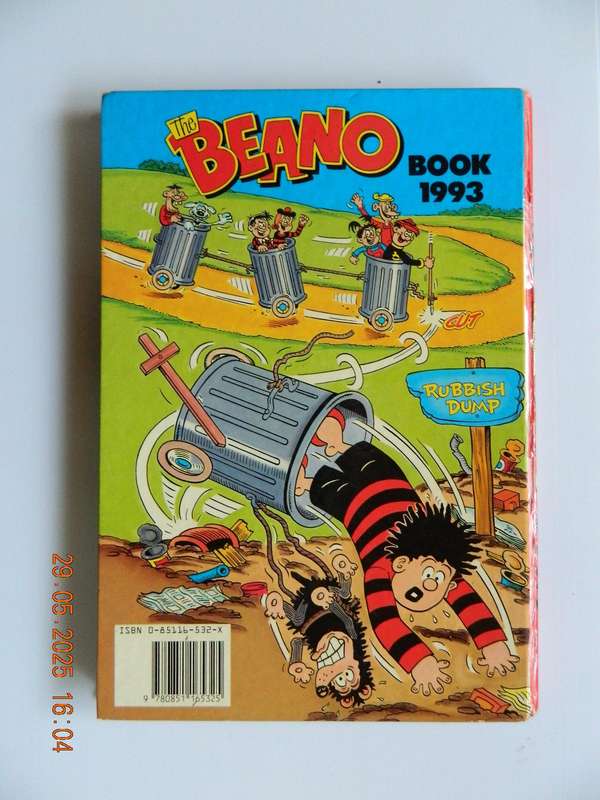 THE BEANO  -  1993 YEARBOOK  -  HARDCOVER