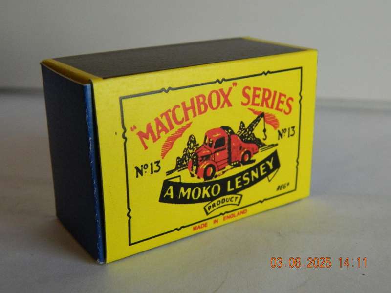 MATCHBOX SERIES  -  13   -  BEDFORD WRECK TRUCK -  (51MM)