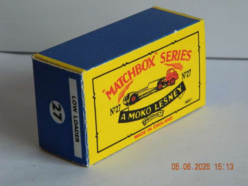 MATCHBOX SERIES  -  27  -  BEDFORD LOW LOADER -  (78MM)