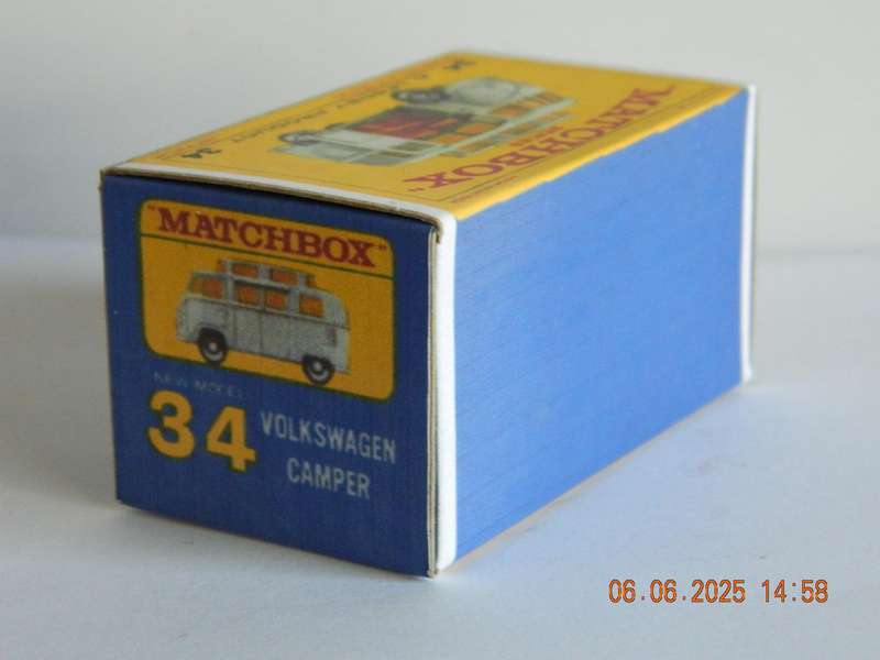 MATCHBOX SERIES  -  34  -   VOLKSWAGEN CAMPER