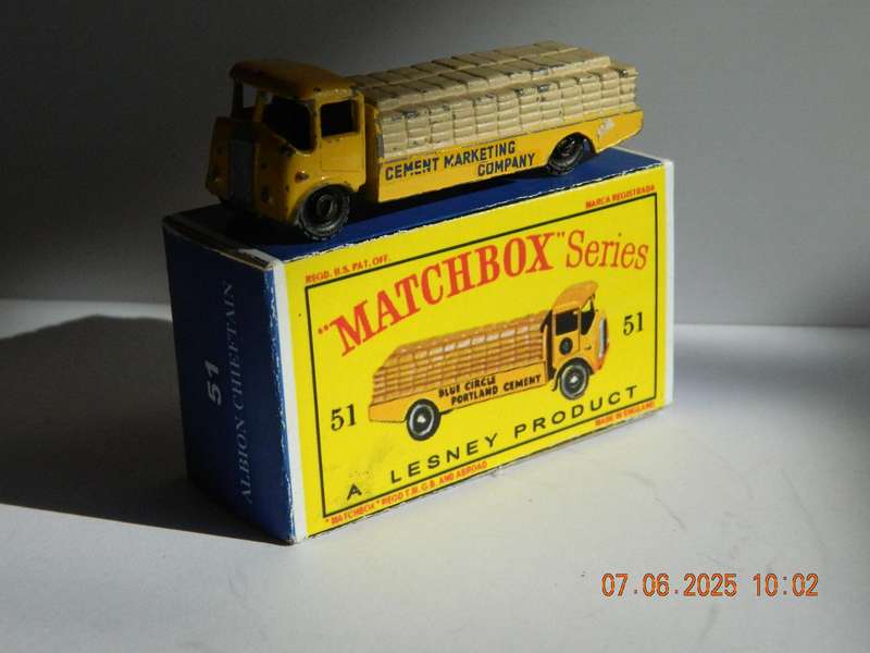 MATCHBOX SERIES  -  51  -  ALBION CHIEFTAIN