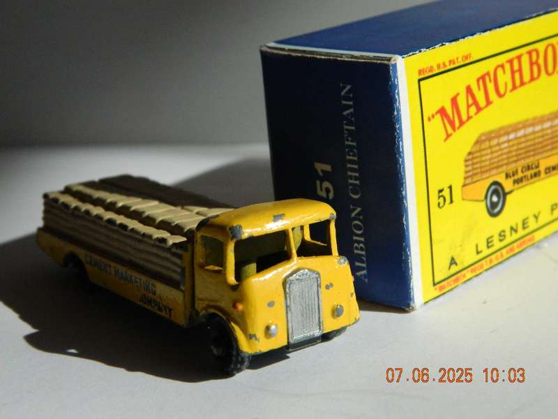 MATCHBOX SERIES  -  51  -  ALBION CHIEFTAIN