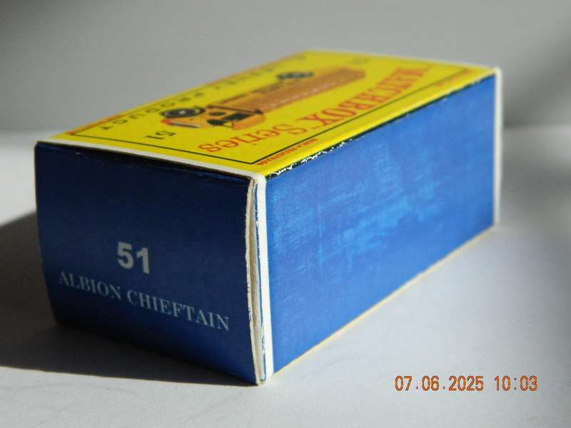 MATCHBOX SERIES  -  51  -  ALBION CHIEFTAIN