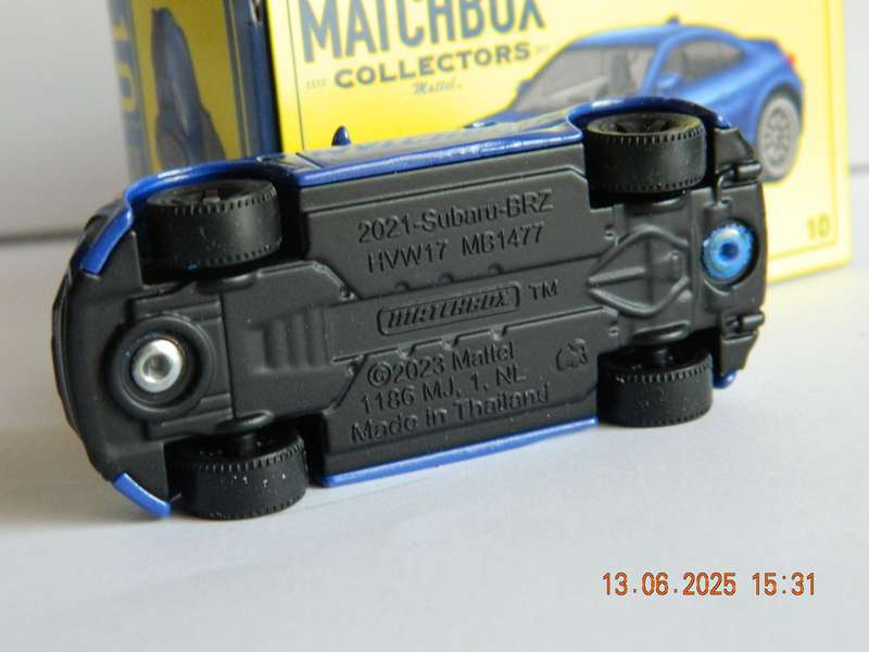 MATCHBOX  -  MB. NO.  1477  -   2021  -  SUBARU BRZ