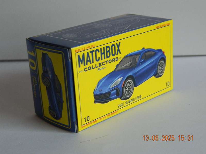 MATCHBOX  -  MB. NO.  1477  -   2021  -  SUBARU BRZ