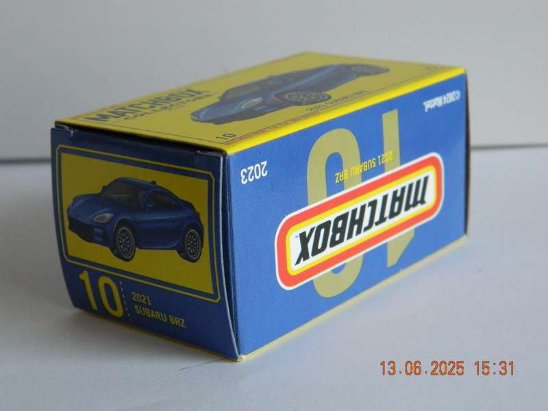 MATCHBOX  -  MB. NO.  1477  -   2021  -  SUBARU BRZ