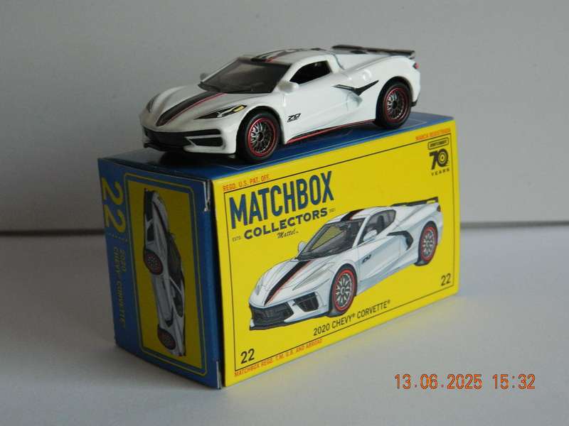 MATCHBOX  -  MB. NO.  1326  -   CHEVY CORVETTE