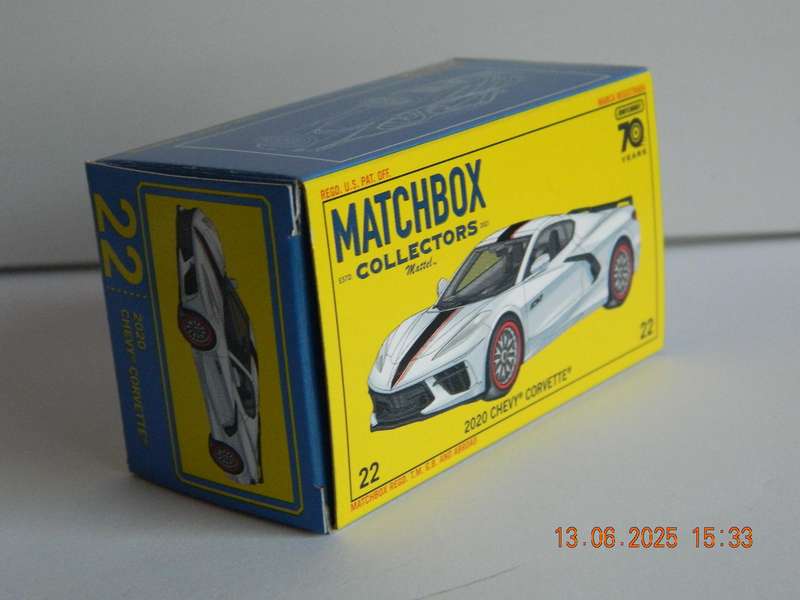 MATCHBOX  -  MB. NO.  1326  -   CHEVY CORVETTE