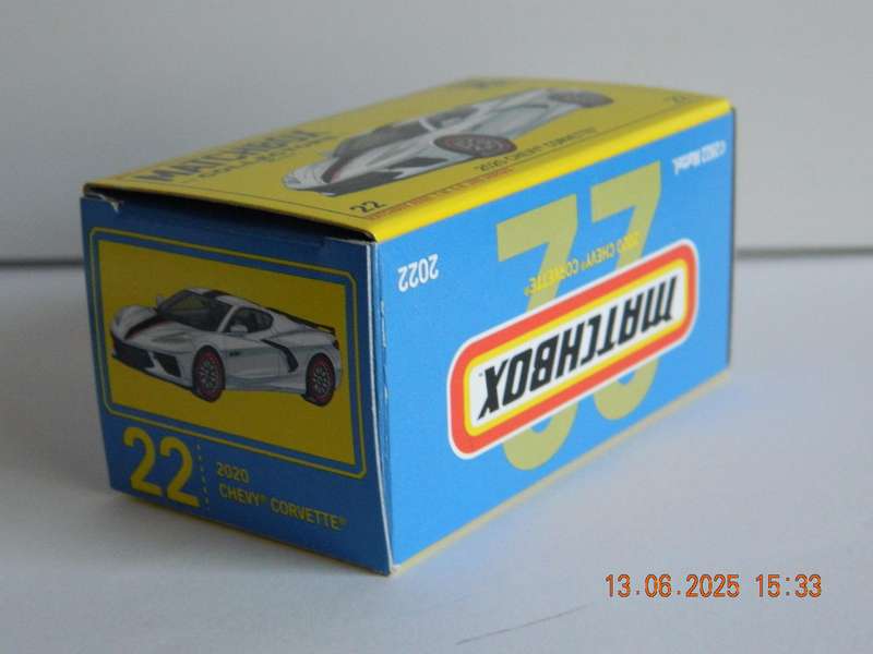 MATCHBOX  -  MB. NO.  1326  -   CHEVY CORVETTE