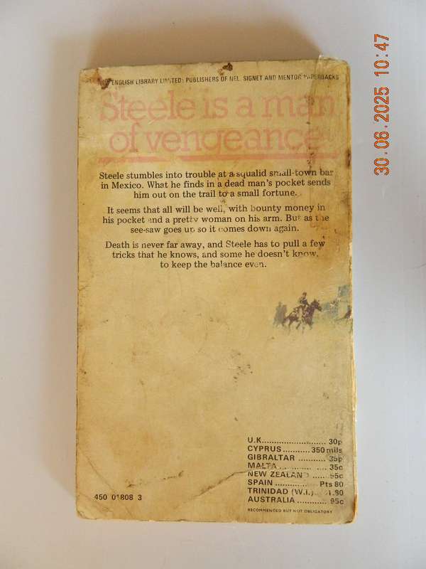 WESTERNS -  ADAM STEELE  -  GEORGE G. GILMAN -   BOUNTY HUNTER