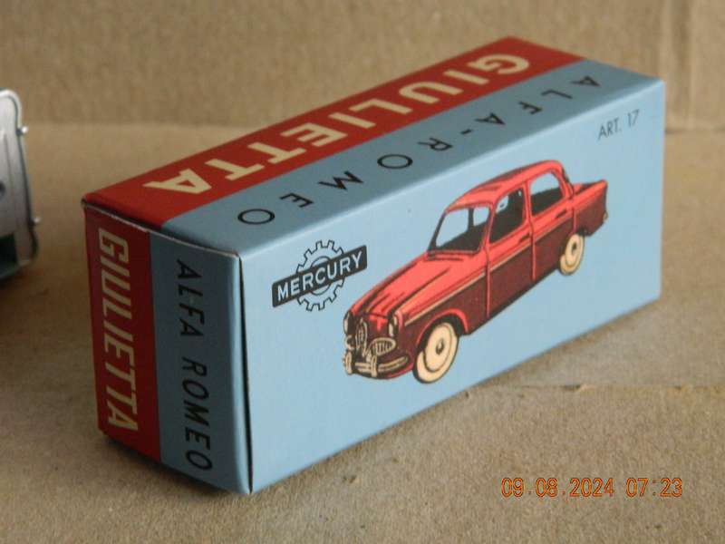 MERCURY  -  NO.17  -  HACHETTE - ALFA ROMEO GIULIETTA