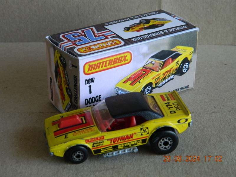 MATCHBOX SUPERFAST  -  1  -   DODGE CHALLENGER