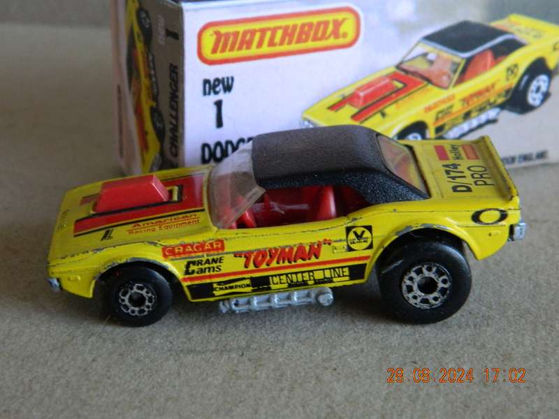 MATCHBOX SUPERFAST  -  1  -   DODGE CHALLENGER