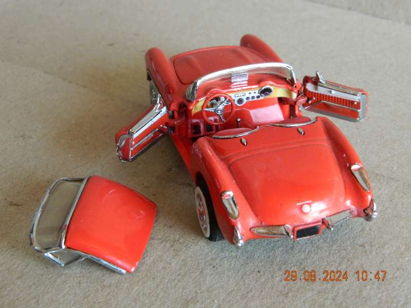 FRANKLIN MINT  -  1957  -  CHEVROLET CORVETTE