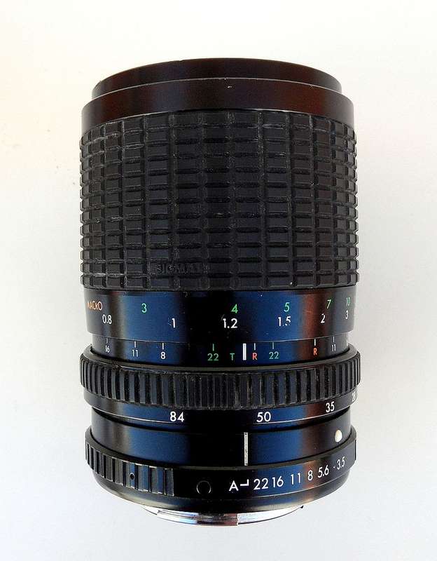 PENTAX CAMERA PROGRAM A ,WITH SIGMA ZOOM LENS 1:3.5-4.5/f 28-48 mm,MULTI-COATED ,WORKING VERY WELL