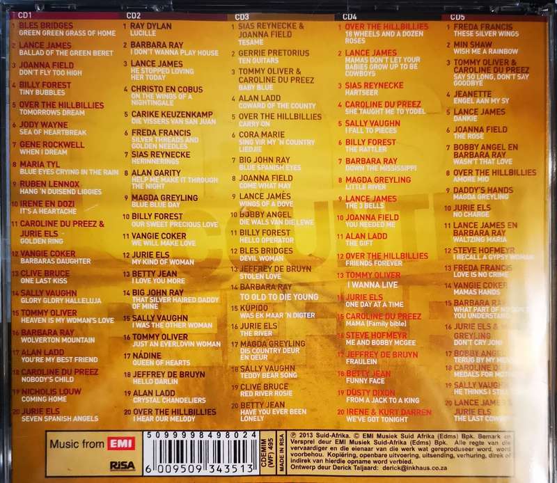 100 SA Country Treffers (5-CD)