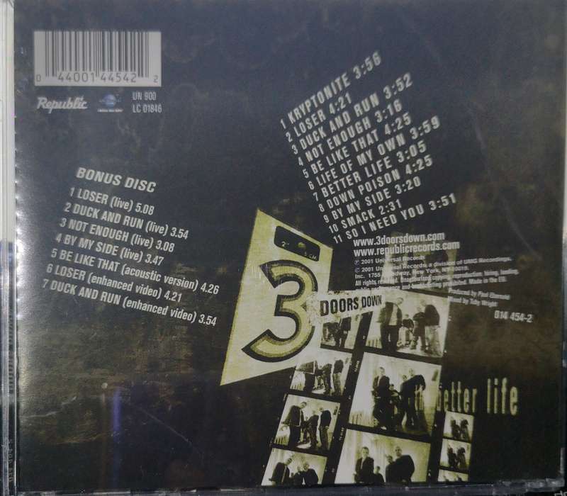3 Doors Down - The Better Life (2-CD)