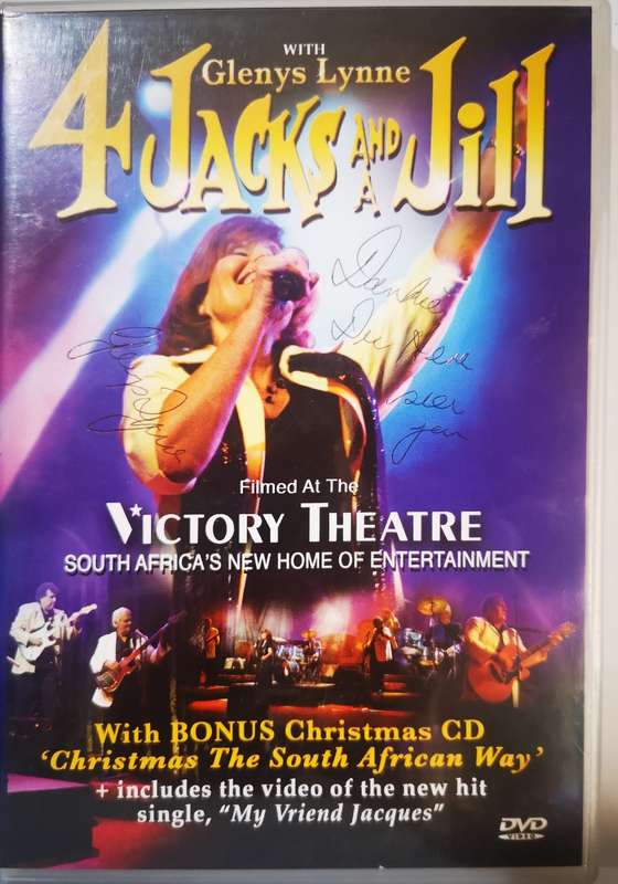 4 Jacks and A Jill - Filmed at the Victory Theatre (DVD+CD) (Signed by Glenys Lynne)