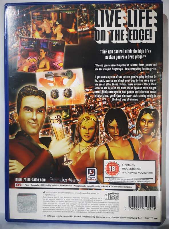 7 Sins (PS2)