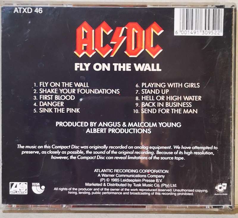 AC/DC - Fly On The Wall (CD)