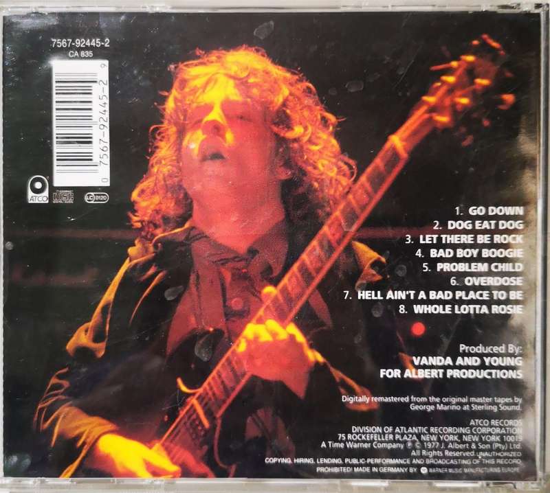 AC/DC - Let there be Rock (CD)