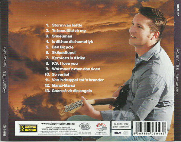 Adam Tas - Storm van Liefde (CD) [New]