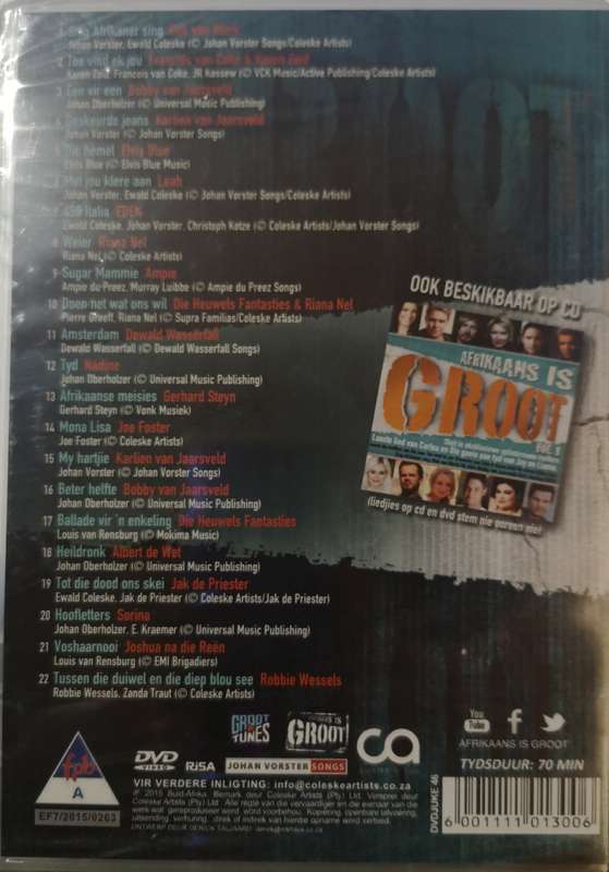 Afrikaans Is Groot Vol 8 (DVD) [New]