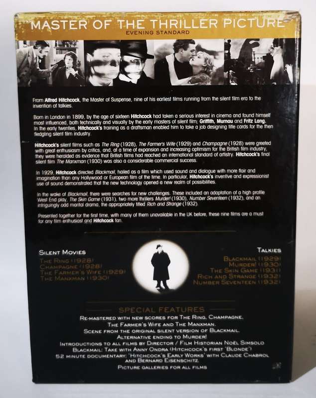 Alfred Hitchcock - The Early Collection (9-DVD)