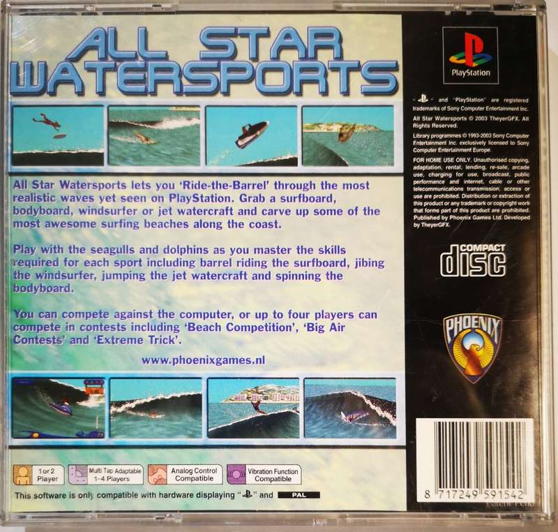 All Star Watersports (PS1)