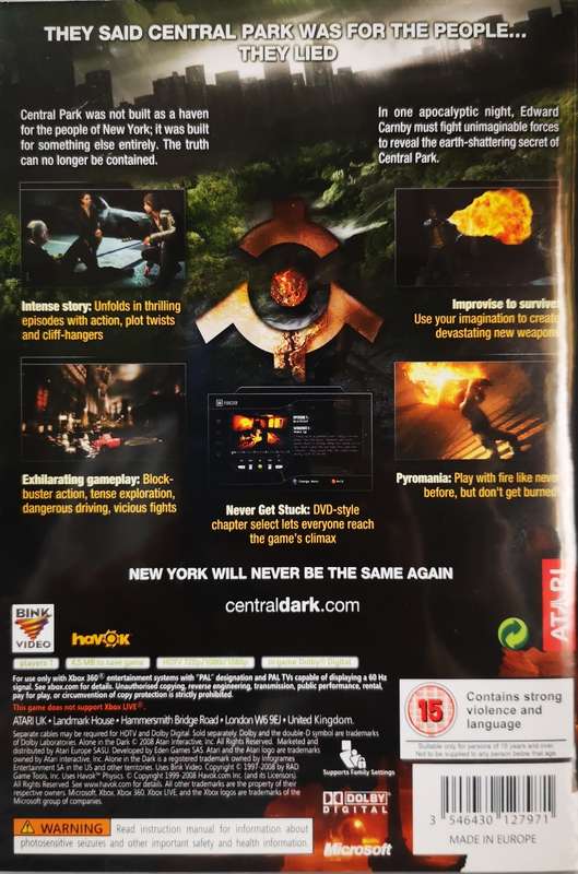 Alone in the Dark (XBOX 360)